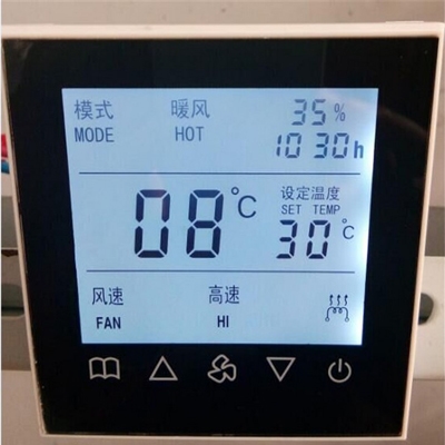 触摸屏风机盘管温控器